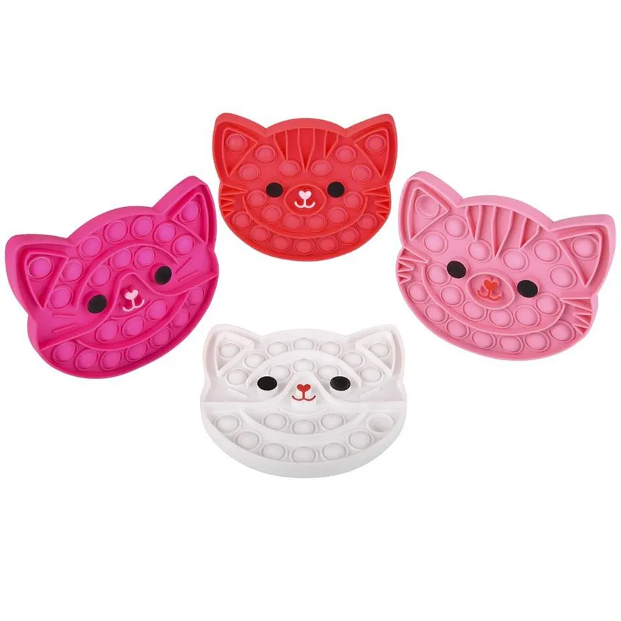 Halloween's Themed Cat Bubble Popper Kids Toys - Assorted — wholesale Seasonal & Holiday by the case
