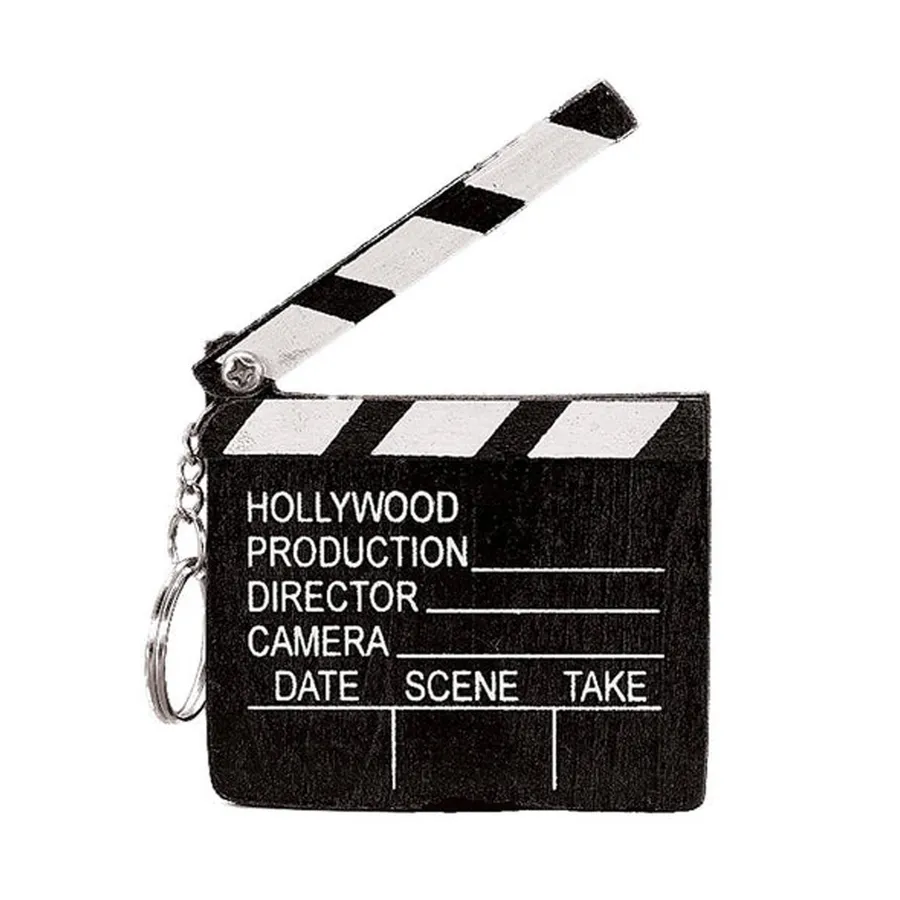 Clapboard Keychain — wholesale Keychains & Charms by the case