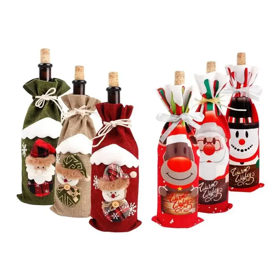 Merry Home Decor Wine Bottle Bag Covers For — wholesale Bags & Backpacks by the case