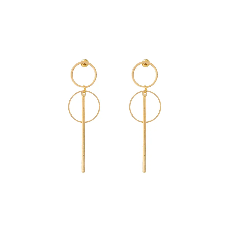 Keeraft Classic Style Gold Circle Hoop E Keeraft Home Gifts — wholesale Home & Décor by the case