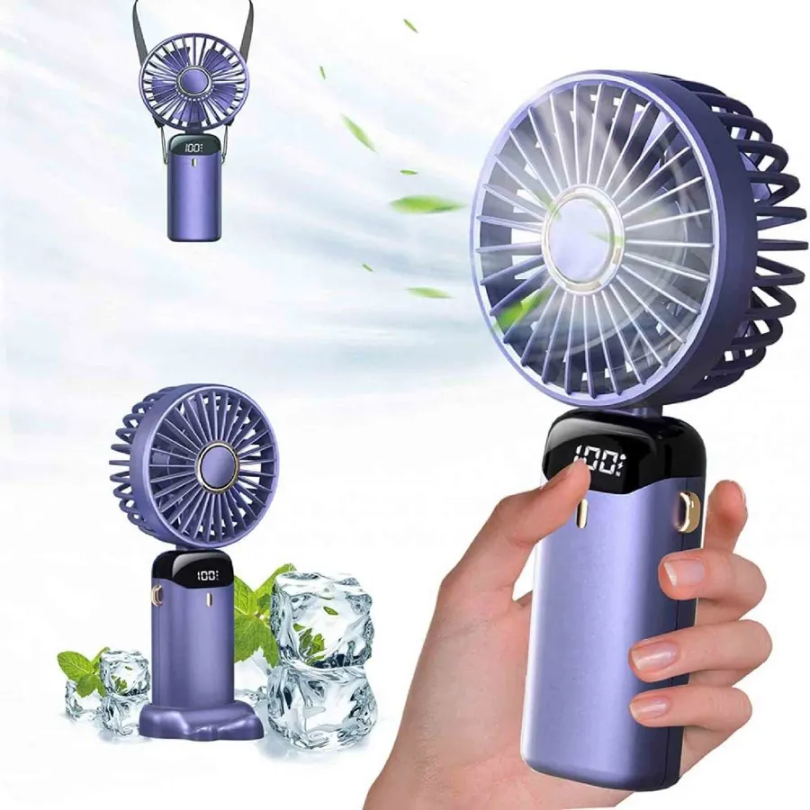 Handheld USB Mini Fan with Phone Stand — Gullee Gadgets — wholesale Tech & Gadgets by the case