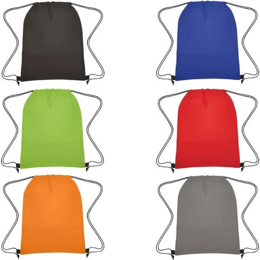 Waterproof Drawstring Backpack - Assorted — wholesale Bags & Backpacks by the case