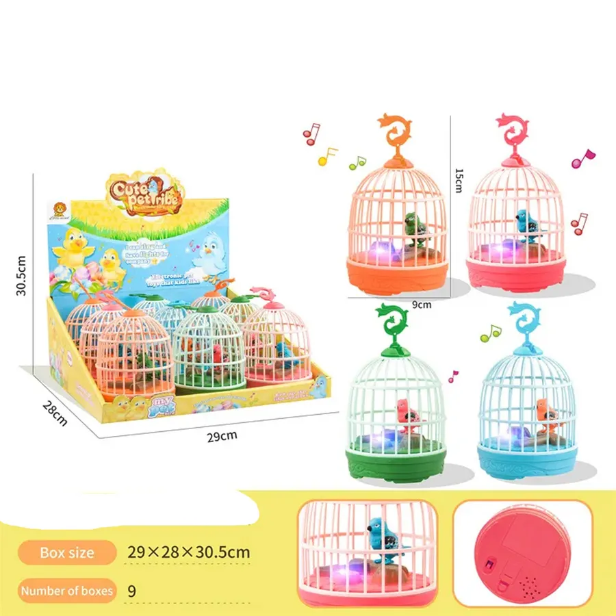Singing & Chirping Hanging Parrots Kids Toy in Bulk — wholesale Toys & Games by the case