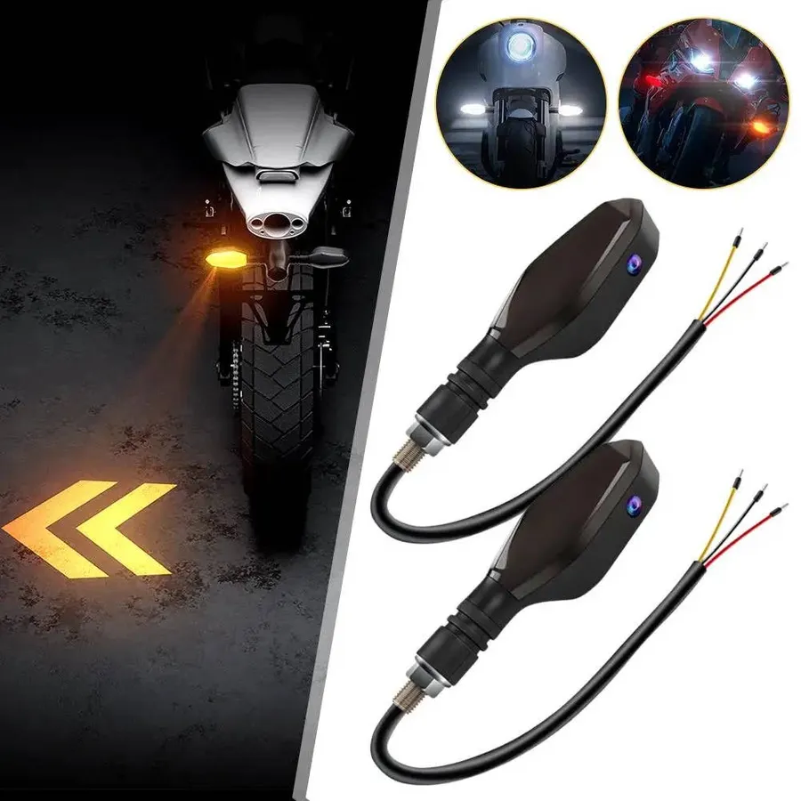 Motorcycle LED Turn Signal Projector | Road Safety — wholesale More Wholesale Goods by the case