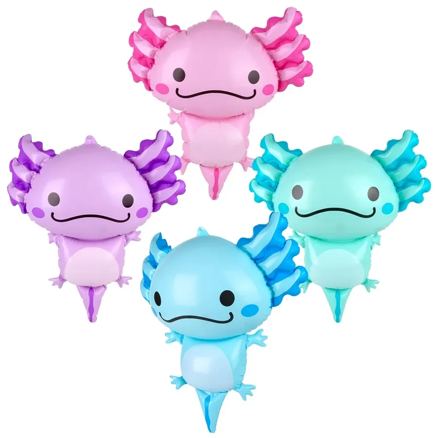 Inflatable Axolotl Kids Toy - Assorted — wholesale Toys & Games by the case