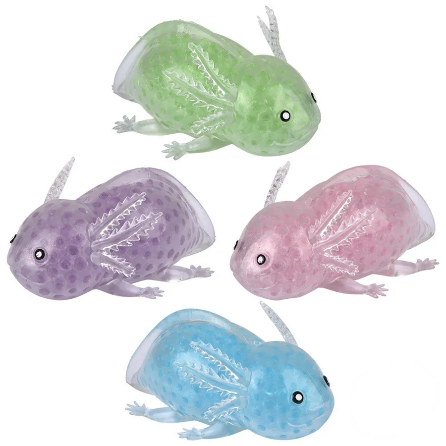 Squeezy Bead Axolotl Fidget Kids Toy — wholesale Fidgets & Sensory by the case