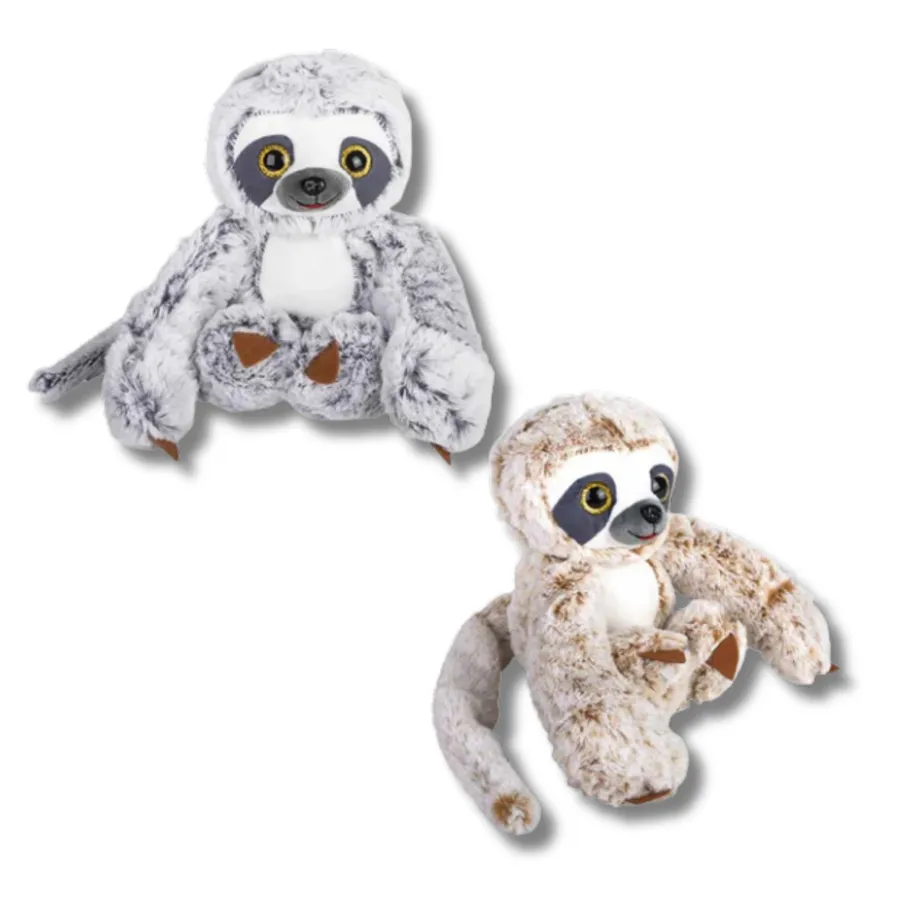 Plush Natural Sloth Soft Kids Toy - Assorted — wholesale Plush & Squishies by the case
