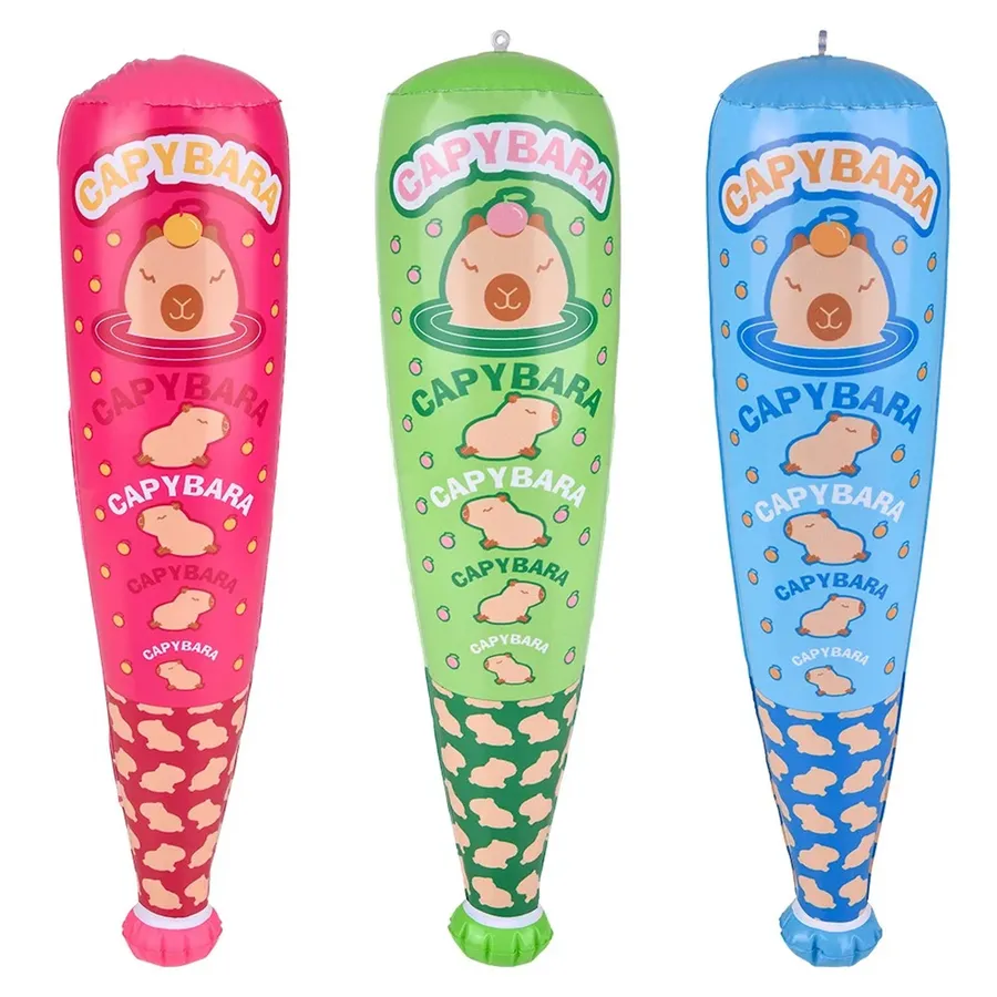 Inflatable Capybara Mini Baseball Bat For Kids - Assorted — wholesale Apparel & Accessories by the case