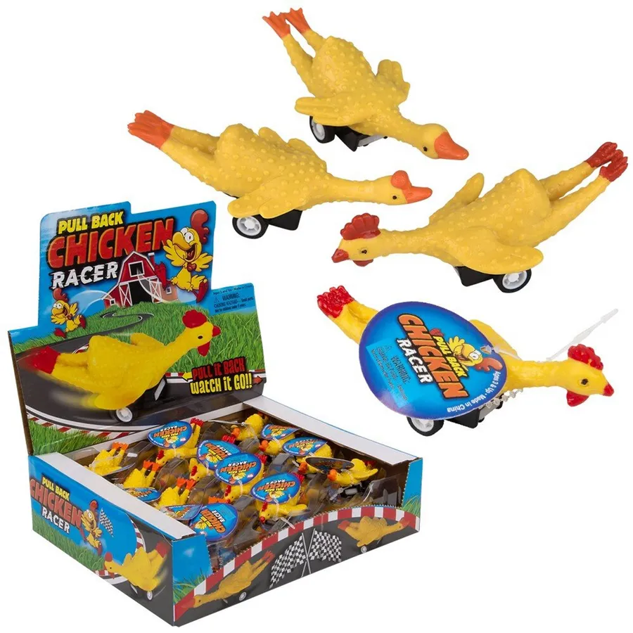 Pull Back Chicken Toys For Kids Holiday — wholesale Seasonal & Holiday by the case