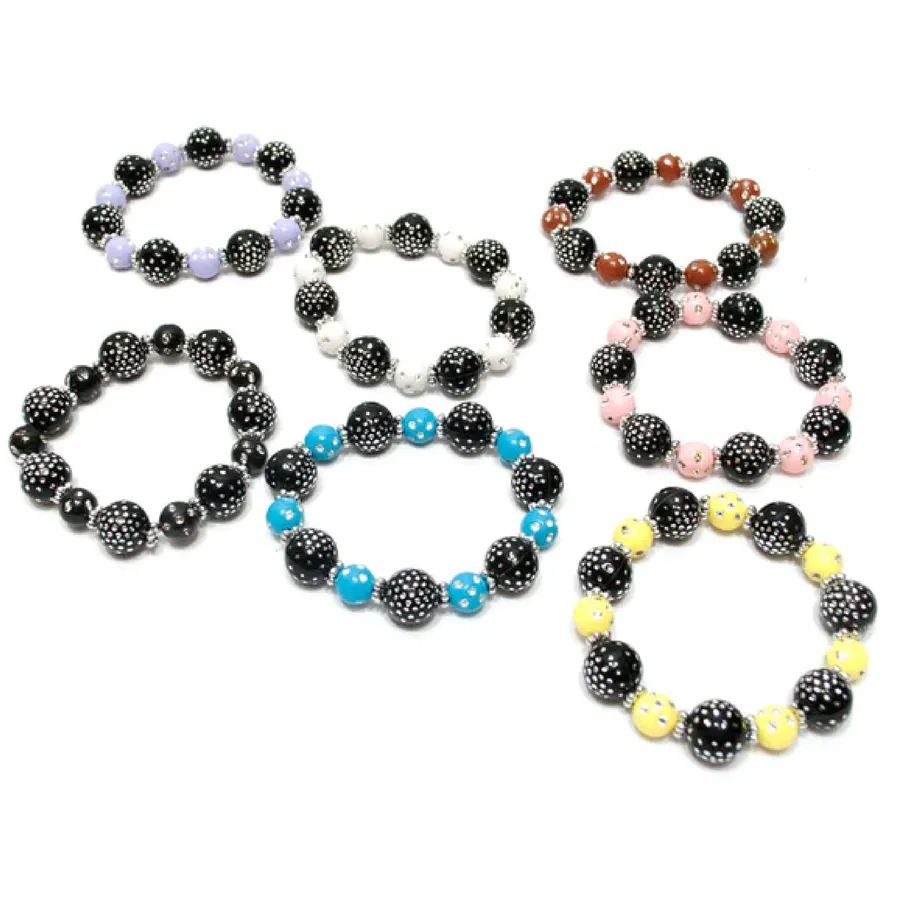 Studded Round Beads Bracelets For — wholesale Apparel & Accessories by the case
