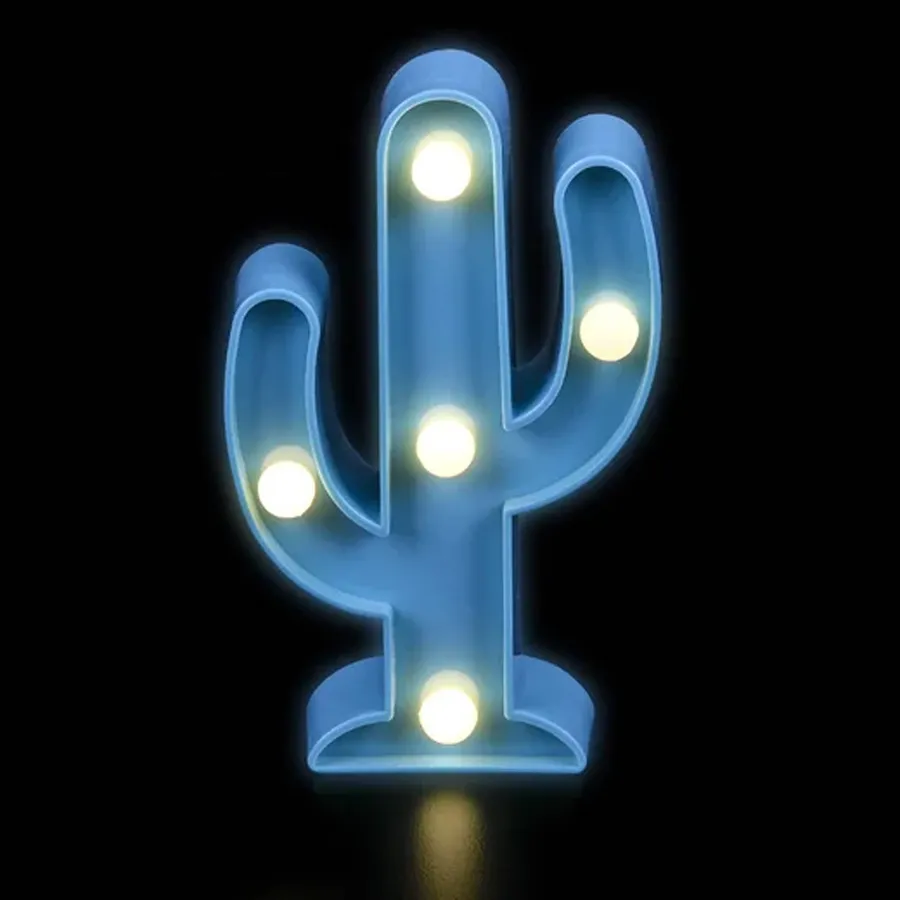 Mini Cactus Light Up Lamp For Home Décor — wholesale Home & Décor by the case