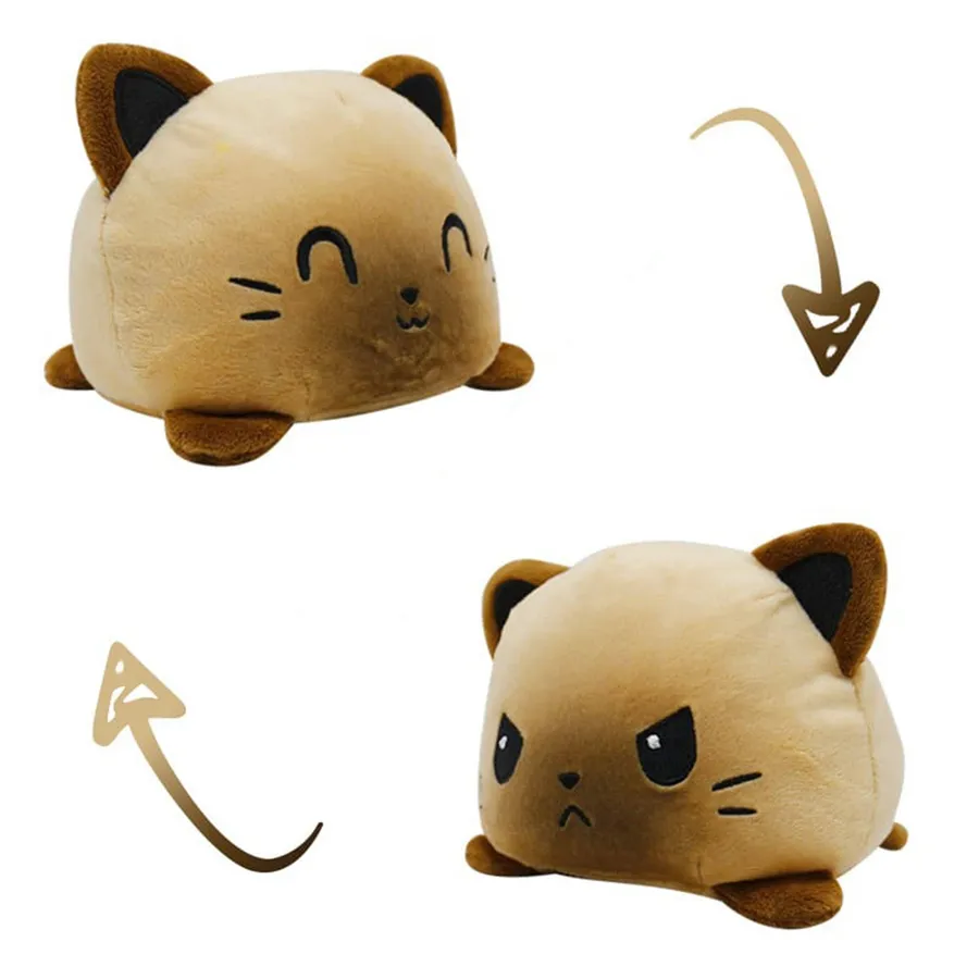 Reversible Cat Plush Toy In Bulk — wholesale Plush & Squishies by the case