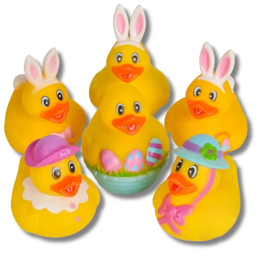 Surprise Easter Rubber Duckies Kids Toy — wholesale Seasonal & Holiday by the case