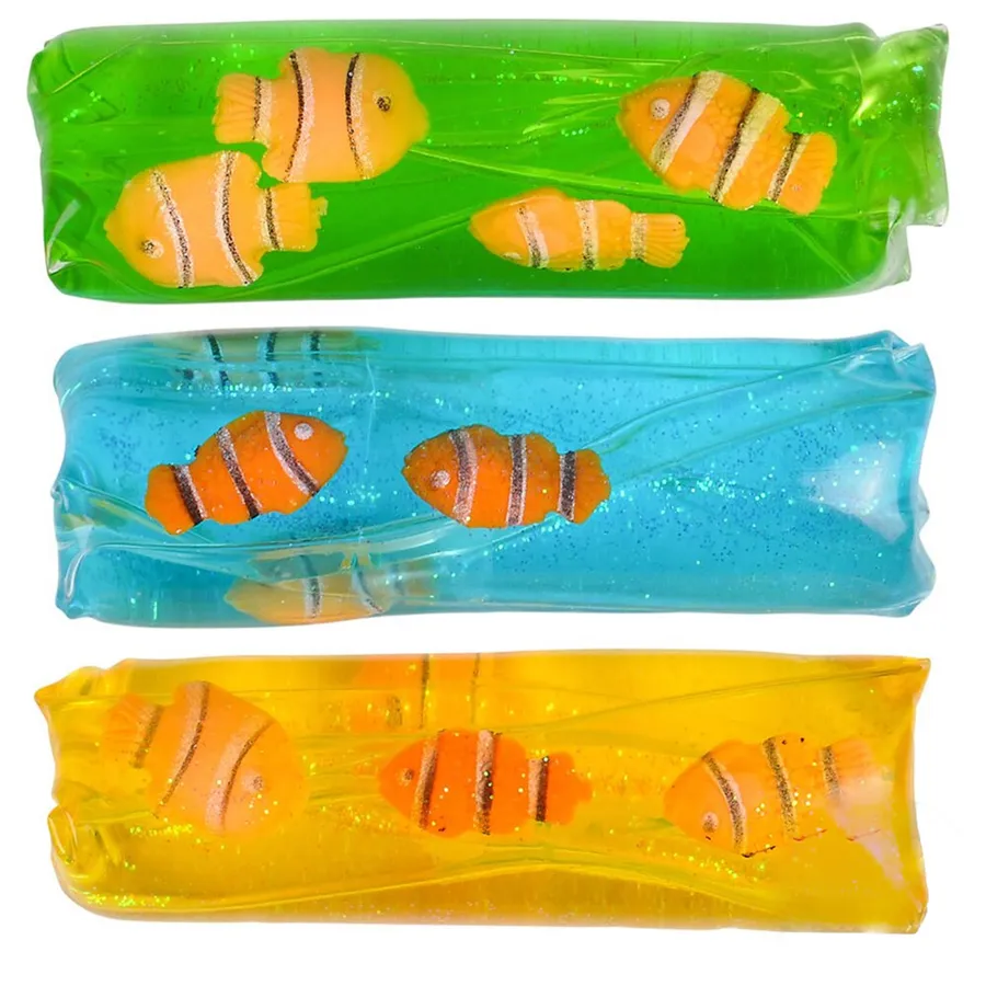 Squishy Clownfish Water Wiggler Kids Toy — wholesale Plush & Squishies by the case