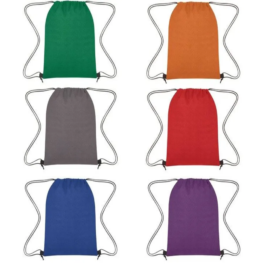 Non-Woven Drawstring Backpack In Bulk - Assorted — wholesale Bags & Backpacks by the case
