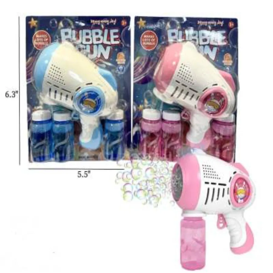 Wholesale New Bubble Gun - Multiple Bubbles - Extra Solution Sold By Dozen — wholesale Toys & Games by the case