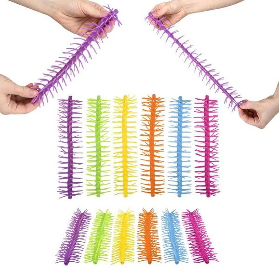 Stretchy Centipede Animal Puffer 's toys In Bulk — wholesale Toys & Games by the case