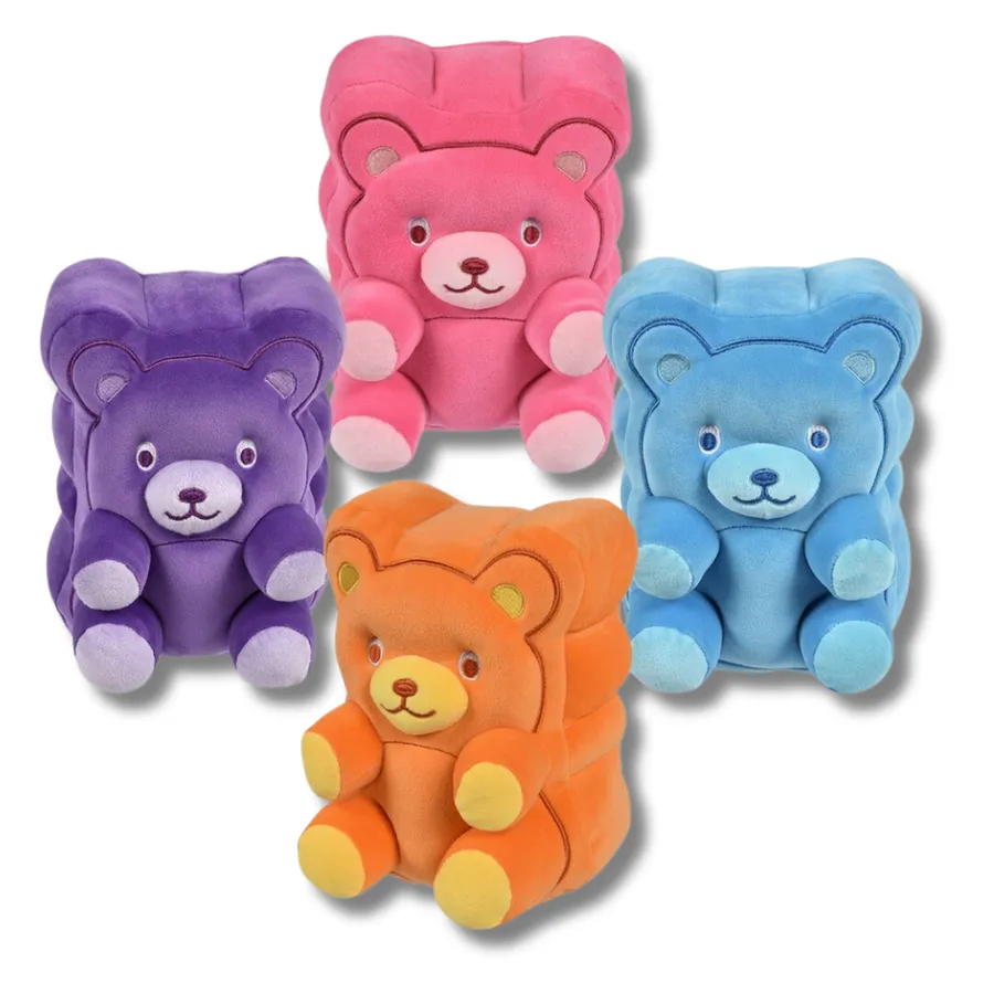 Soft Plush Cute Stuffed Bear Kids Toy - Assorted — wholesale Plush & Squishies by the case