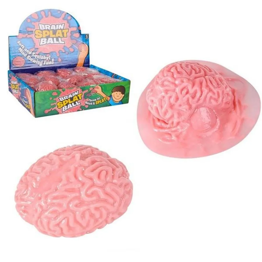 Keeraft Splat Brain Ball Soft and Squish Keeraft Home Gifts — wholesale Plush & Squishies by the case