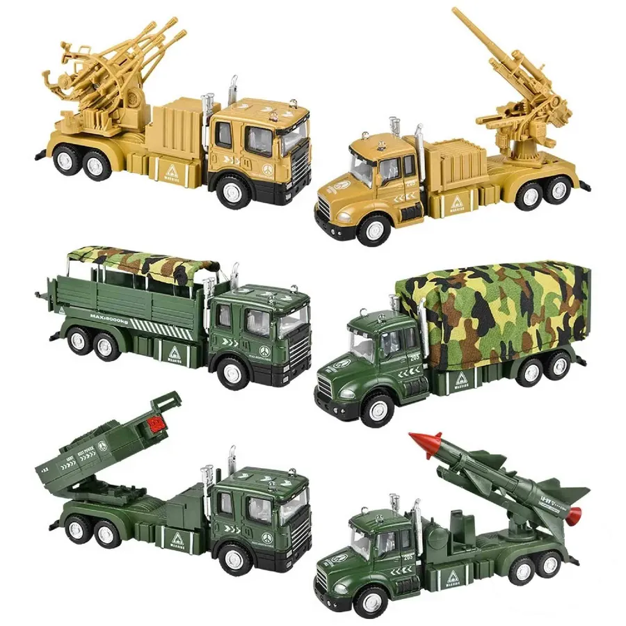 Diecast Pull Back Military Toy For Kids — wholesale Toys & Games by the case