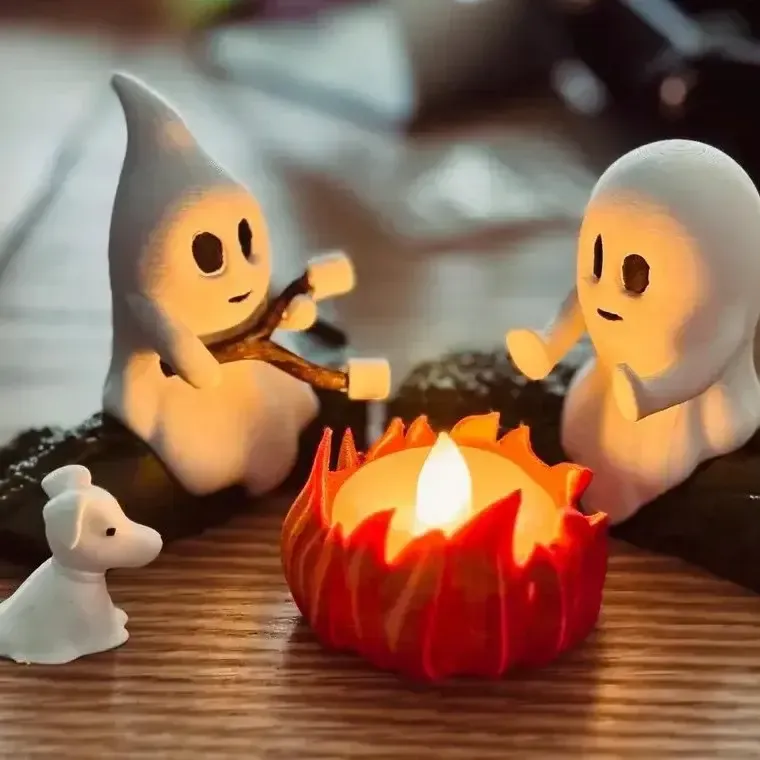 Halloween Ghost Campfire Set For Decor — wholesale Seasonal & Holiday by the case