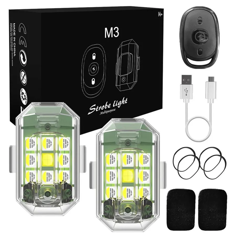 Car Interior RGB LED Strobe Lights | USB — wholesale Tech & Gadgets by the case