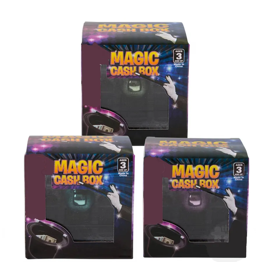 Magician Cash Box For Kids In Bulk — wholesale More Wholesale Goods by the case