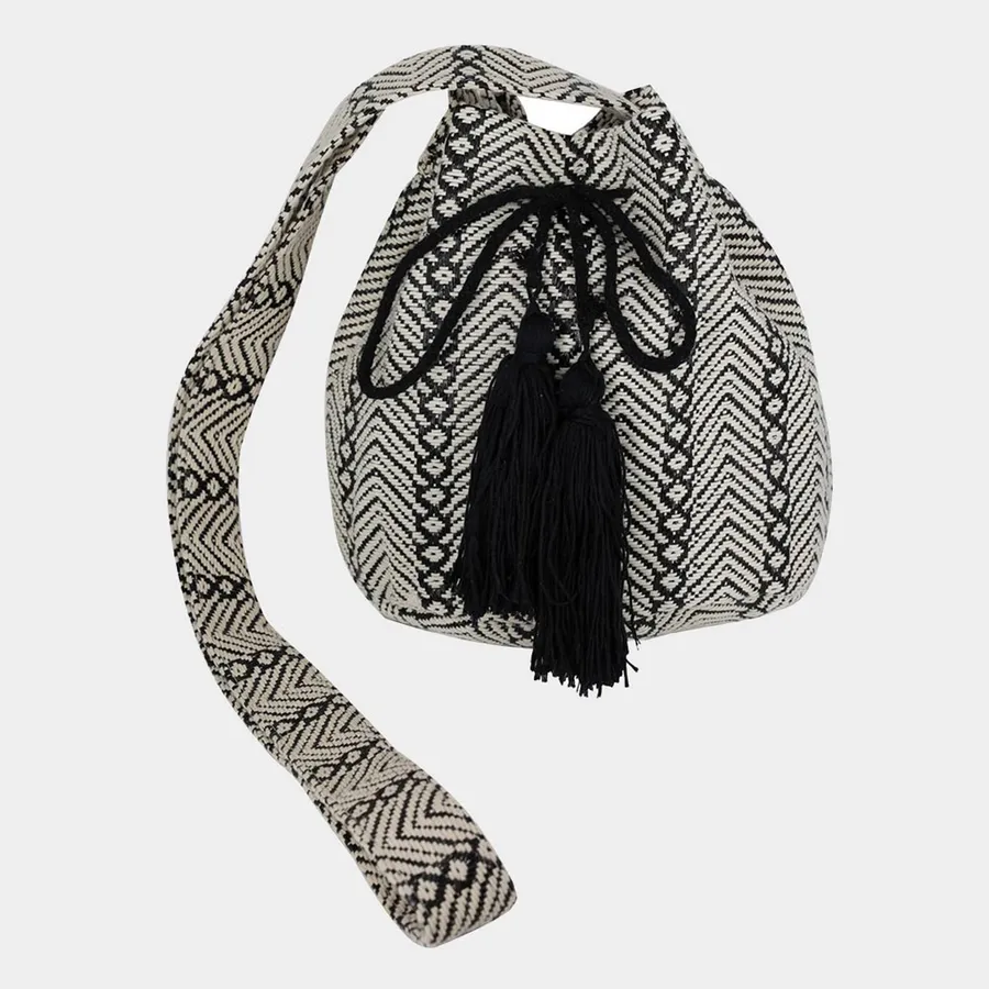 Geometric Patterned Bucket Bag For Women's - Assorted — wholesale Bags & Backpacks by the case