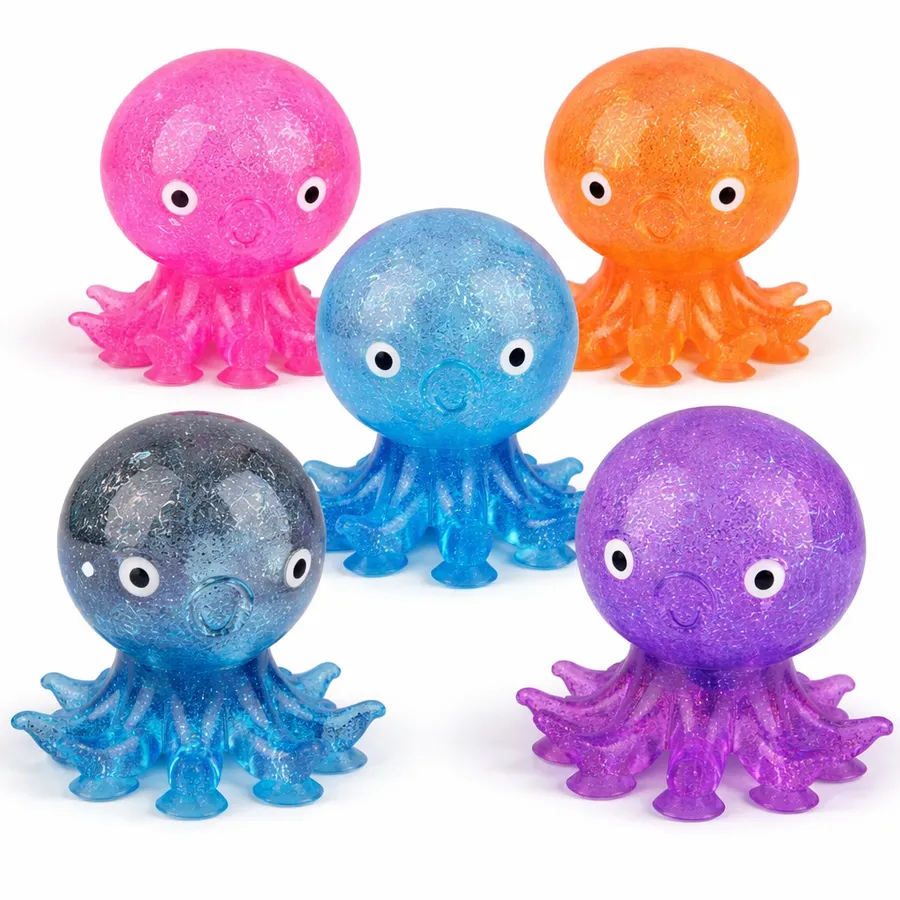 Sensory Toy Octopus Water Fidget - Kids Squishy Squeeze Toy — wholesale Fidgets & Sensory by the case