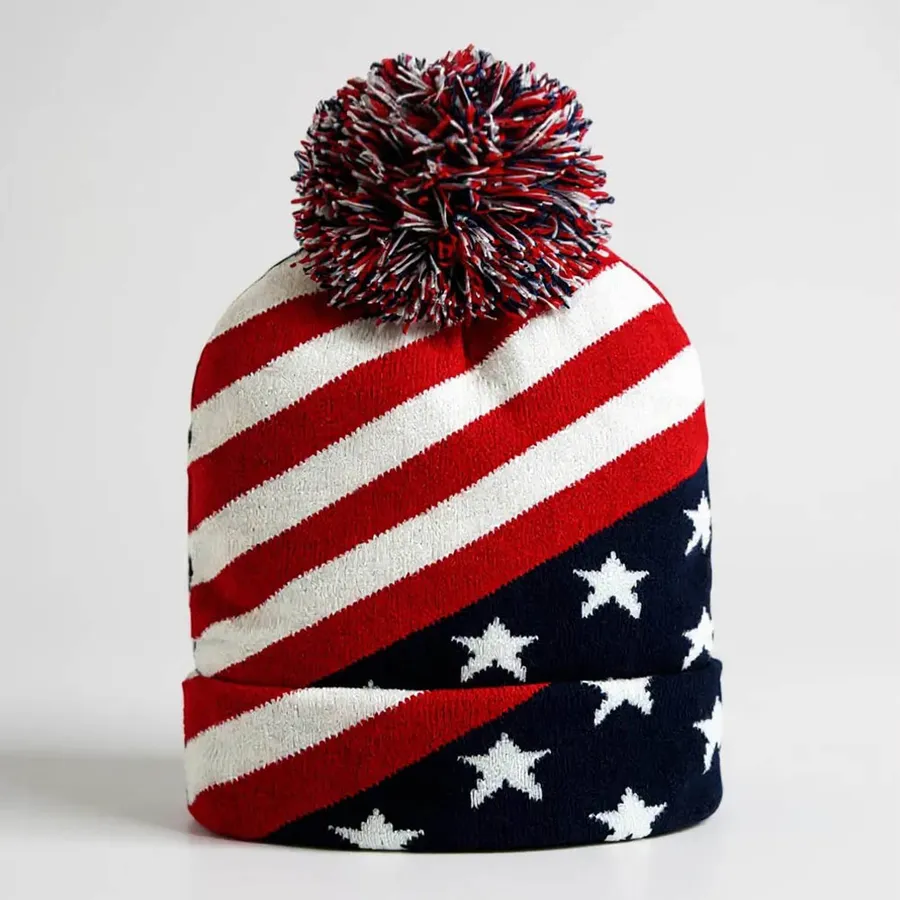 Pom Pom Winter Beanie Hat - Assorted — wholesale Apparel & Accessories by the case