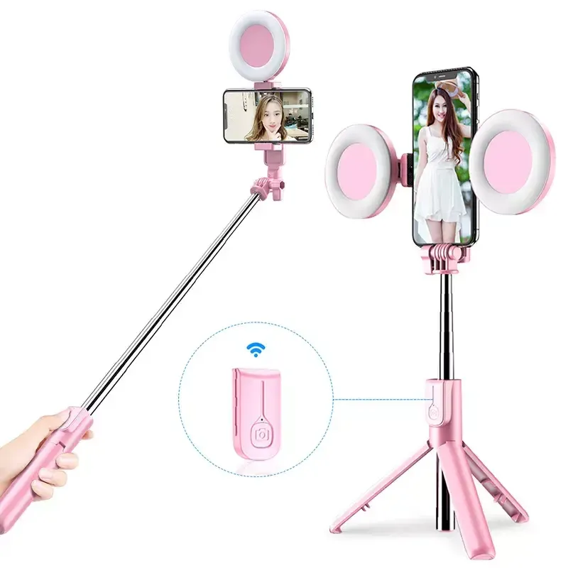 Portable LED Phone Tripod Selfie Stick | Vlogging Gear — wholesale Tech & Gadgets by the case