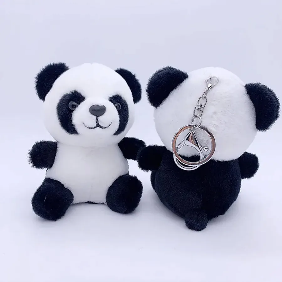 Sensory Toy Easter Plush Panda Keychain - Tactile Fidget for Stress Relief — wholesale Fidgets & Sensory by the case