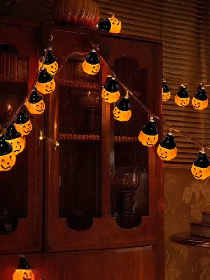 Pumpkin Spice Lighting Chain - Party Supplies - Halloween — wholesale Seasonal & Holiday by the case