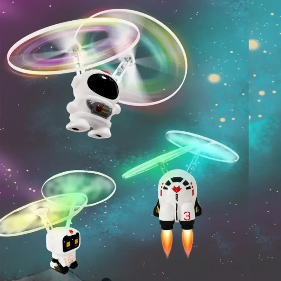 Mini Astronaut Drone Helicopter Toys - Assorted — wholesale Toys & Games by the case
