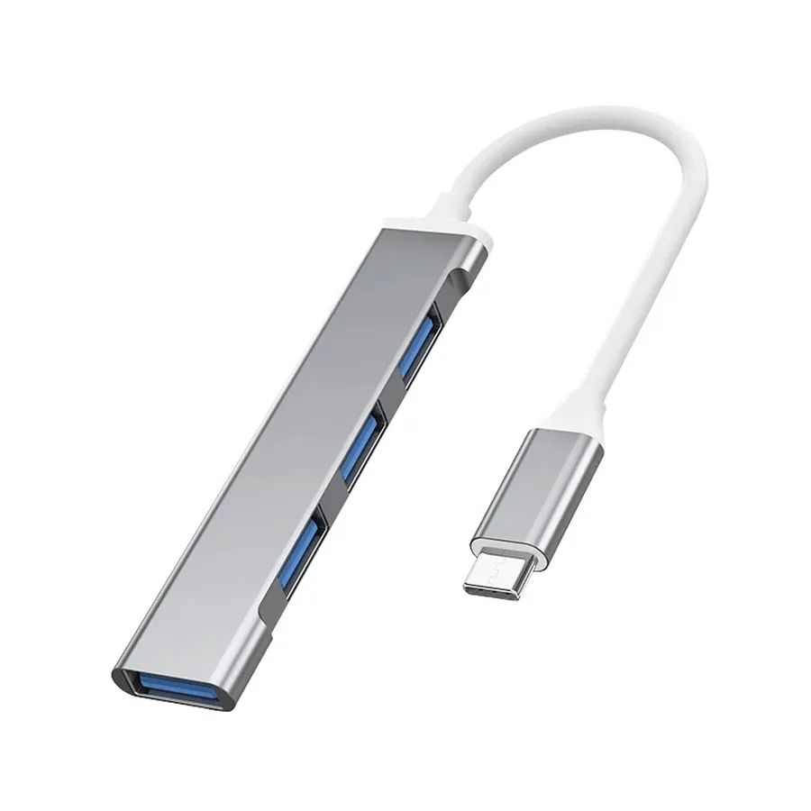 4 ports In 1 Type C To USB Ultra Hub Splitter- 3.0 — wholesale Tech & Gadgets by the case