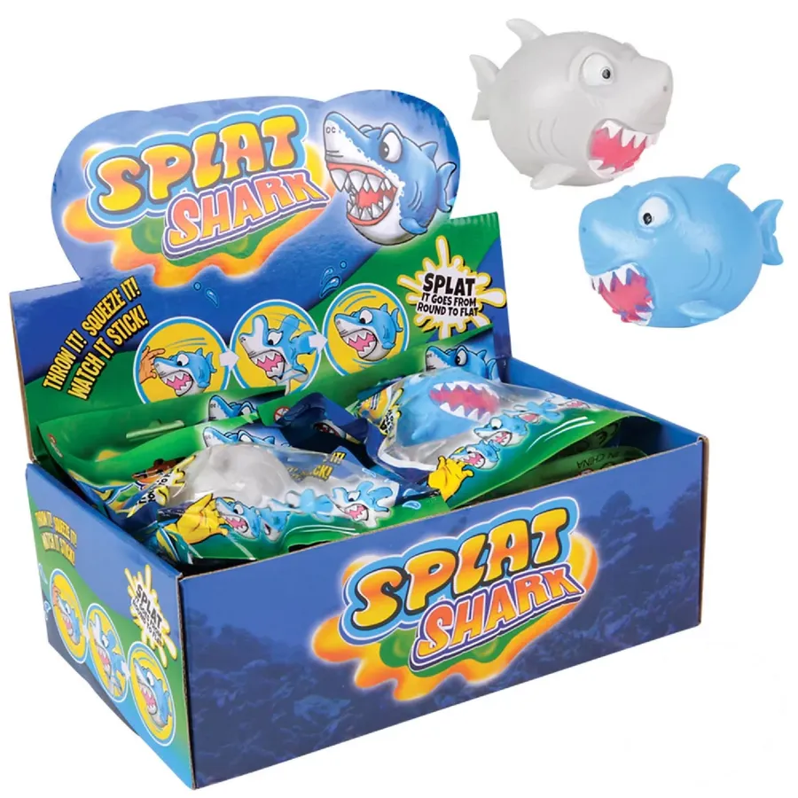 Splat Shark 3.25Inch — wholesale Plush & Squishies by the case