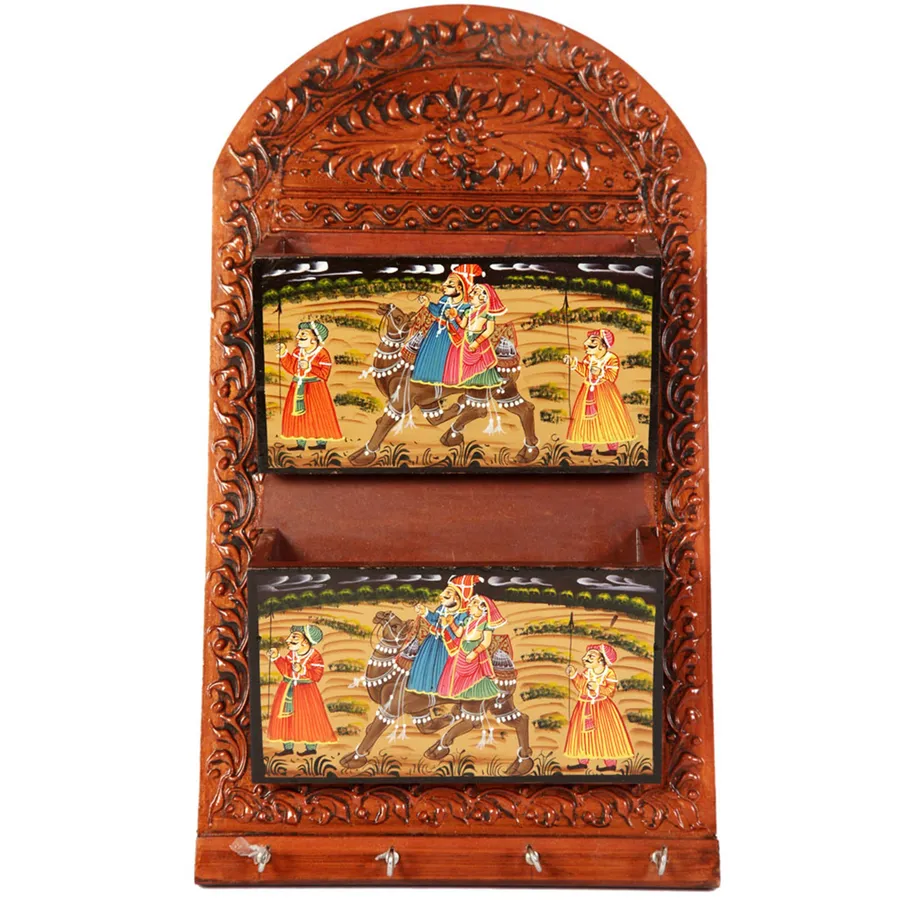 Wooden Key Magazine Holders For Wall — wholesale Home & Décor by the case
