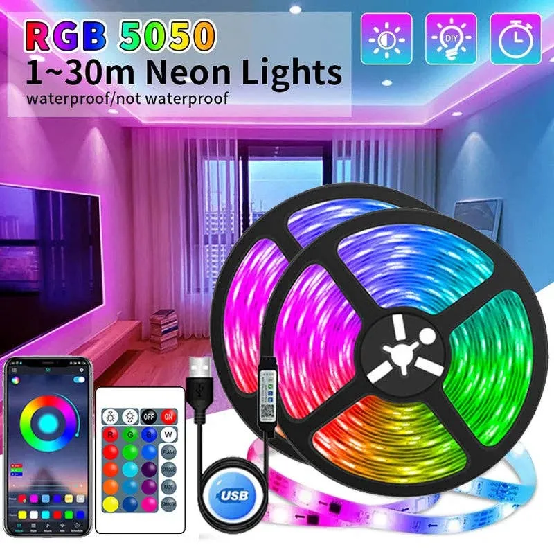 LED Strip Lights - Color Changing Backlight - Home Decor — wholesale Home & Décor by the case
