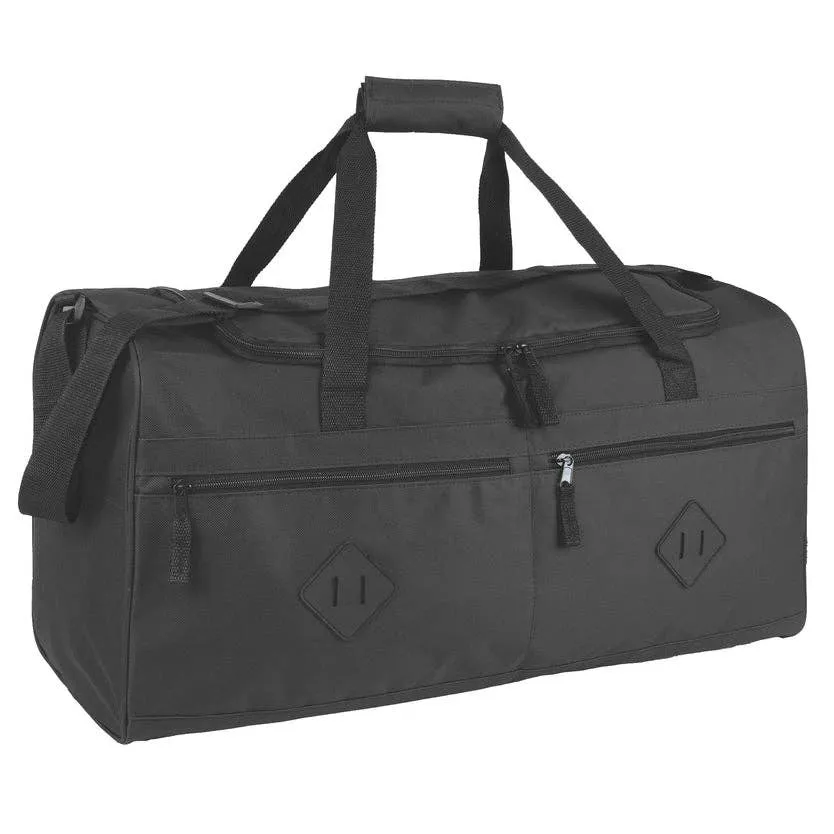 Easter Multi Pocket Duffle Bag 24"-Valentine — wholesale Seasonal & Holiday by the case