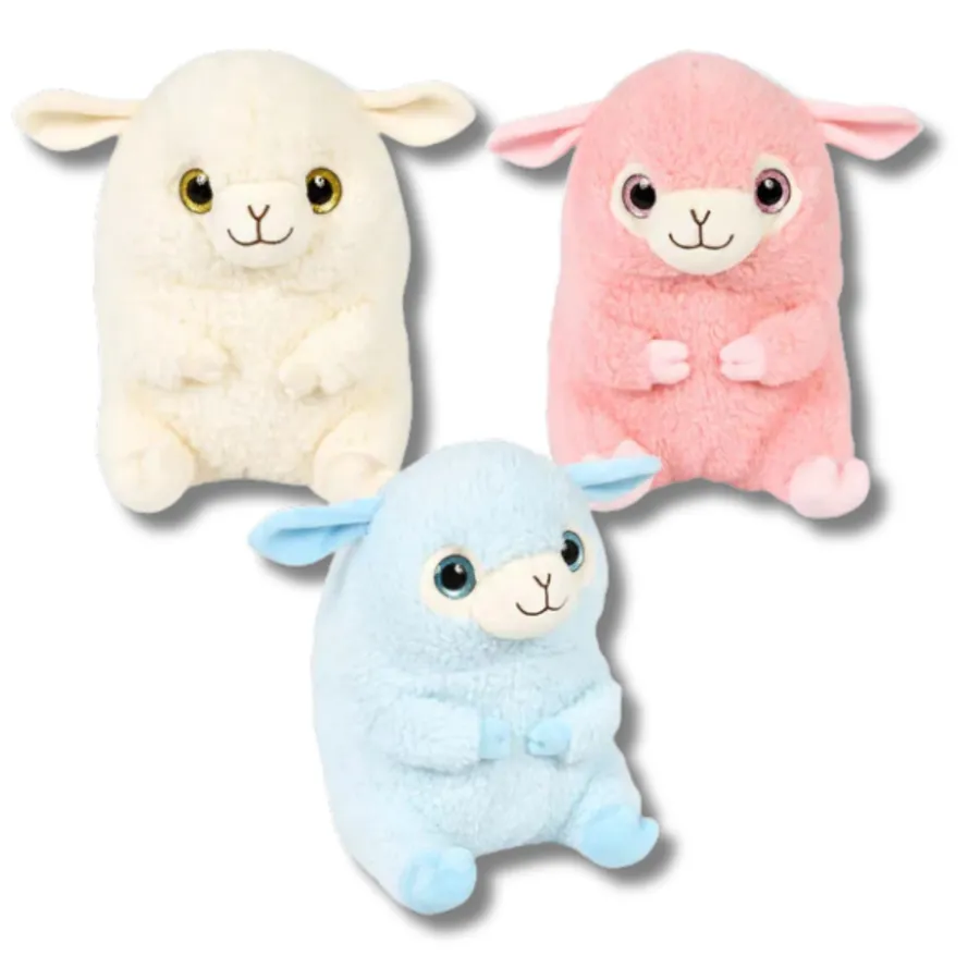 Soft Stuffed Plush Lamb Kids Toy - Assorted — wholesale Plush & Squishies by the case