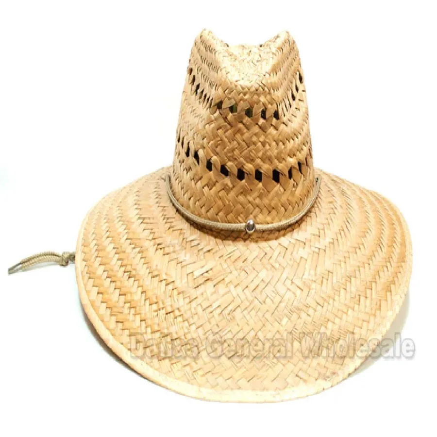 Vented Summer Sombrero Straw Hats — wholesale Apparel & Accessories by the case