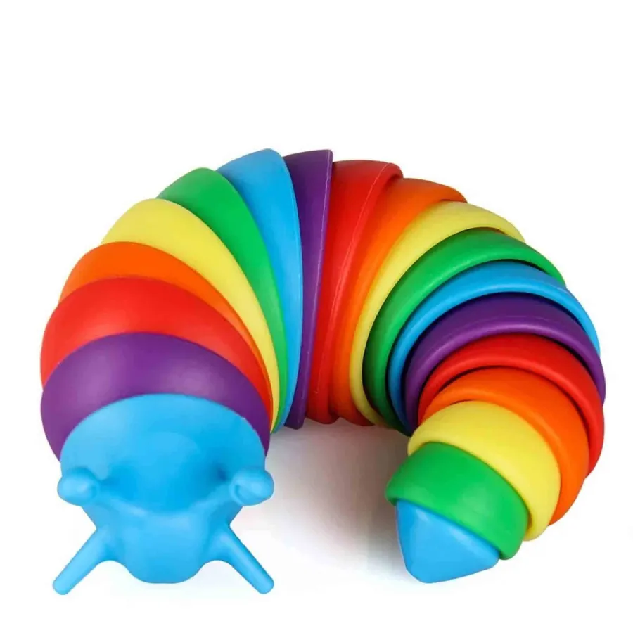 Slug Stress Relief Fidget Kids Toy- In Bulk — wholesale Fidgets & Sensory by the case