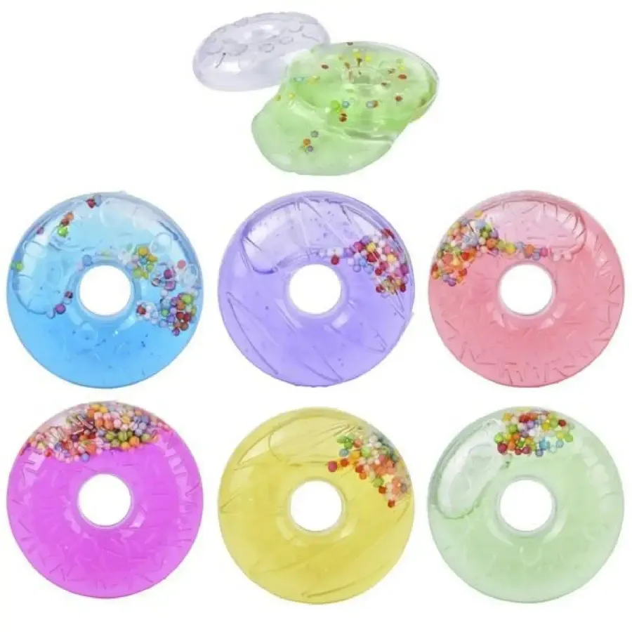 Colorful Donut Putty Fidget Kids Toy- Assorted — wholesale Fidgets & Sensory by the case