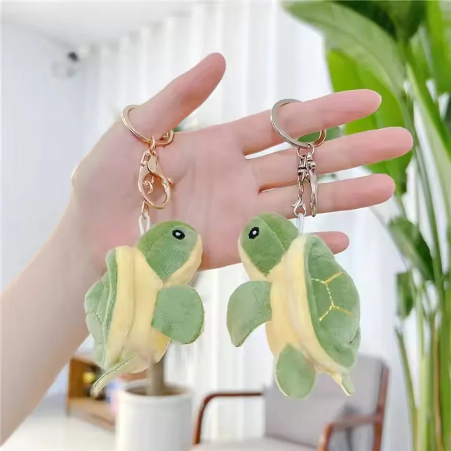 Soft Plush Stuffed Mini Turtle Keychain Toy — wholesale Plush & Squishies by the case
