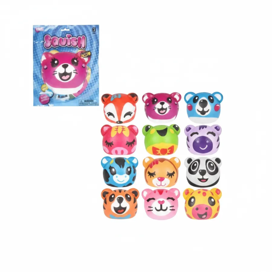 4-Inch Squishy Animal Toy Assortment - Sensory Fidget & Stress Ball Squishy Toys — wholesale Fidgets & Sensory by the case