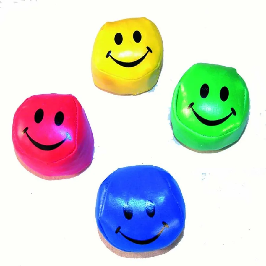Easter Smiley Face Foot Sack Kids Ball Toy — wholesale Seasonal & Holiday by the case