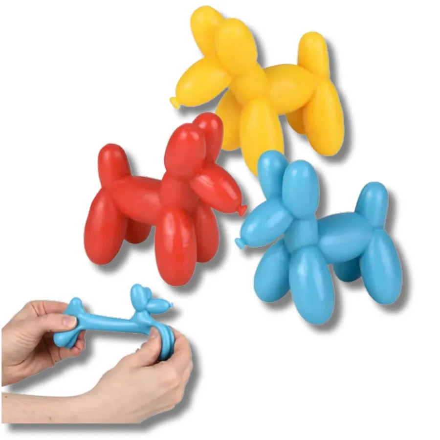 Stretchy Sand Balloon Dog Assortment — wholesale Party & Gifts by the case