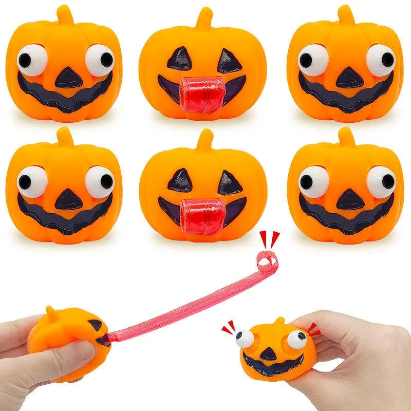 Pumpkin Ghost Funny Squeeze Toy — wholesale Fidgets & Sensory by the case