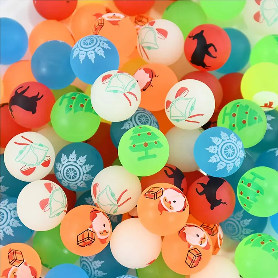 10Pcs Glow In The Dark Bouncy Balls For Kids — wholesale Toys & Games by the case