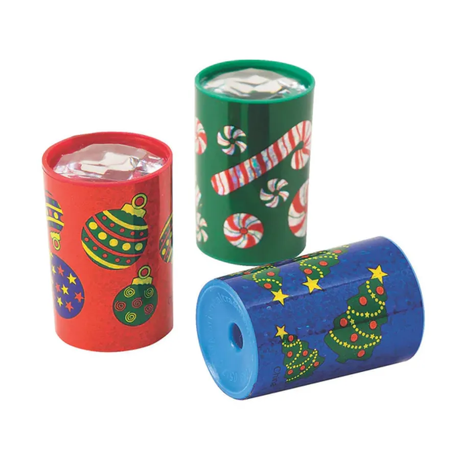 Mini Holly Jolly Prisms for Christmas - Festive Toy — wholesale Seasonal & Holiday by the case